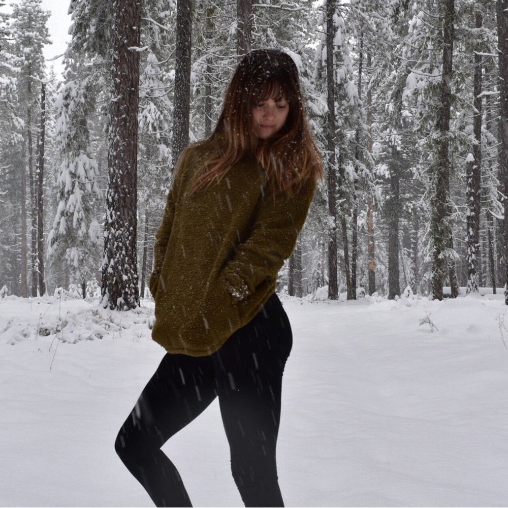 ecofriendly fleece lined leggings